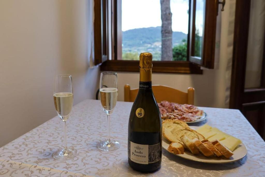Tenuta Da Mose Con Vista Sui Colli Asolani Monfumo Exteriör bild